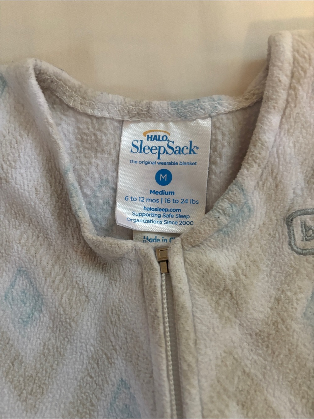 Halo Sleep Sack (Medium | 6-12 Months) - Picture 2 of 7